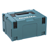 Makita 821551-8 transportkasse til udstyr Taske med hård skal Sort, Turkis
