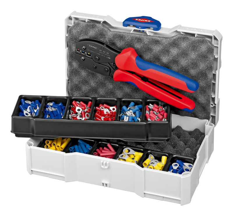 Knipex 97 90 21 kabelklipper Værktøjssæt Blå, Rød