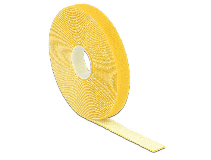 DeLOCK 18735 velcro lynlås Gul 1 stk