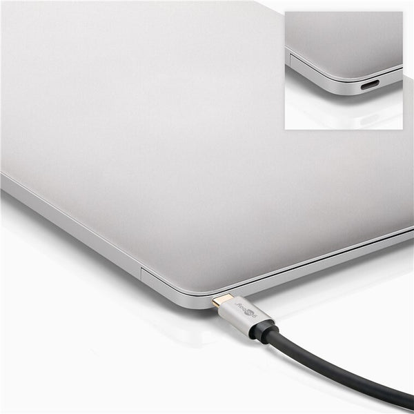 Goobay 60194 USB grafisk adapter Sort, Sølv