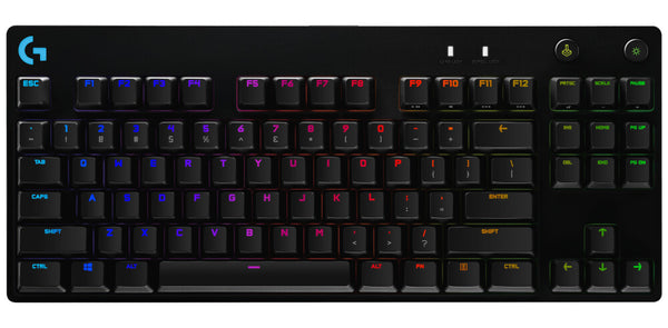 Logitech G 920-009426 tastatur Spil USB QWERTY UK engelsk Sort