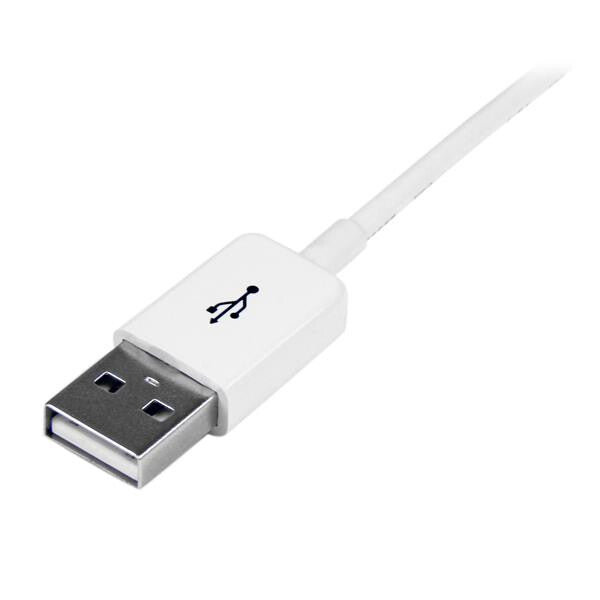StarTech.com 3m USB2.0 m/f USB-kabel USB A 0,48 Gbit/sek. Hvid