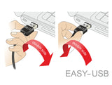 DeLOCK 83850 USB-kabel USB 2.0 2 m USB A Micro-USB B 0,48 Gbit/sek. Sort