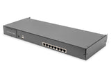 Digitus DS-72216 KVM Switch Stativ-montering Sort