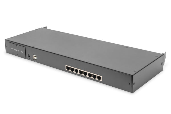 Digitus DS-72216 KVM Switch Stativ-montering Sort