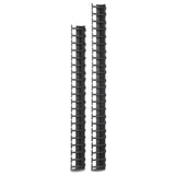 APC AR7722 kabelkanal Lige kabelbakke Sort