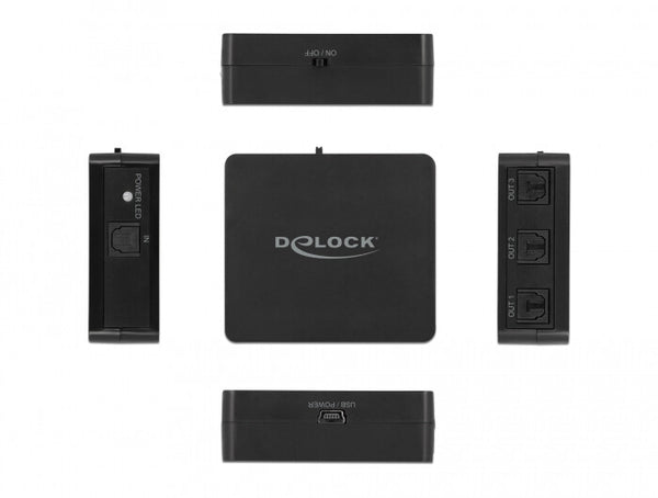 DeLOCK 63397 lyd switch Sort
