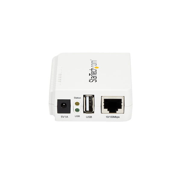 StarTech.com PM1115UWEU printserver Ethernet LAN/Wireless LAN Hvid