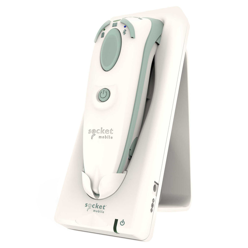 Socket Mobile DuraScan D745 Håndholdt stregkodelæser 1D/2D Grøn, Hvid