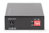 Digitus DN-82150 netværksomformer til medie 1000 Mbit/s 850 nm Multitilstand Sort