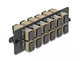 DeLOCK 66927 fiber adapter SC/SC 1 stk Beige, Sort