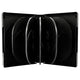 MediaRange BOX18 optisk disk etui DVD-boks 12 diske Sort