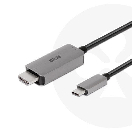 CLUB3D CAC-1587 videokabel adapter 3 m USB Gen2 Type-C HDMI Type A (Standard) Sort