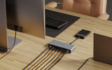Targus HDTB4D-EU dockingstation Docking Thunderbolt 4 Grå