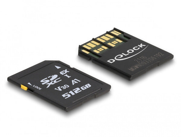 DeLOCK 54092 hukommelseskort 512 GB SD UHS-I