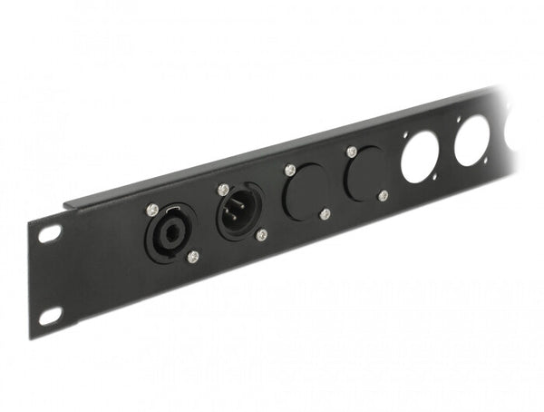 DeLOCK 86745 monteringssæt Sort Metal
