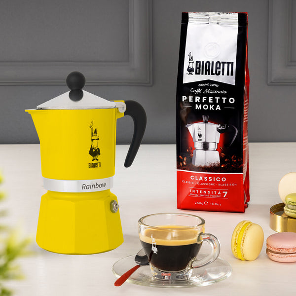 Bialetti Rainbow 0,06 L Aluminium, Termoplast