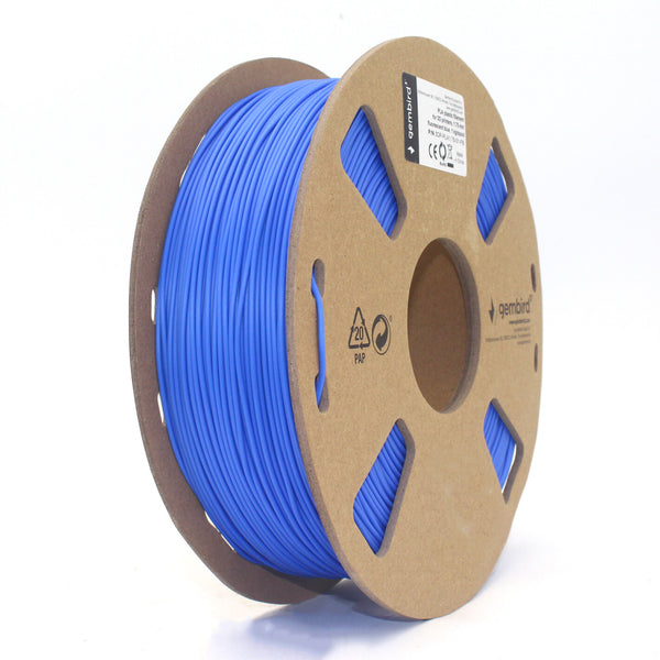 Gembird 3DP-PLA1.75-01-FB 3D print materiale Polymælkesyre (PLA) Fluorescerende blå 1,4 kg