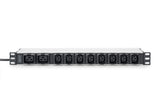 Digitus DN-95427 strømforsyningsenhed (PDU) 10 AC stikkontakt(er) 1U