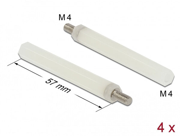 DeLOCK 60239 monteringssæt Naturlig Plast