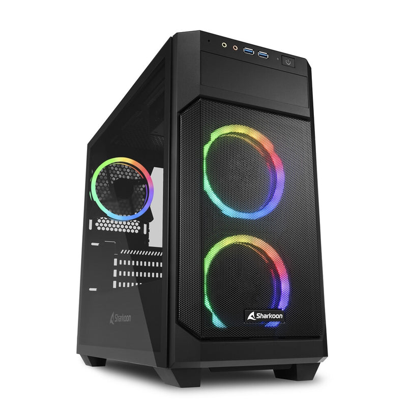 Sharkoon V1000 RGB Micro Tower Sort