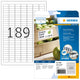 HERMA 10900 print etiket Hvid Selvklæbende printeretiket