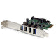 StarTech.com PEXUSB3S4V interface-kort/adapter Intern USB 3.2 Gen 1 (3.1 Gen 1)