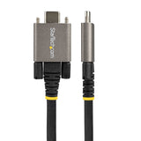 StarTech.com USB31CCSLKV1M USB-kabel USB 3.2 Gen 2 (3.1 Gen 2) 1 m USB C 10 Gbit/sek. 100 W Sort, Grå