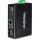 Trendnet TI-PF11SFP netværksomformer til medie 2000 Mbit/s 0,56 nm Sort