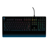 Logitech G G213 Prodigy tastatur Spil USB AZERTY Belgisk Sort