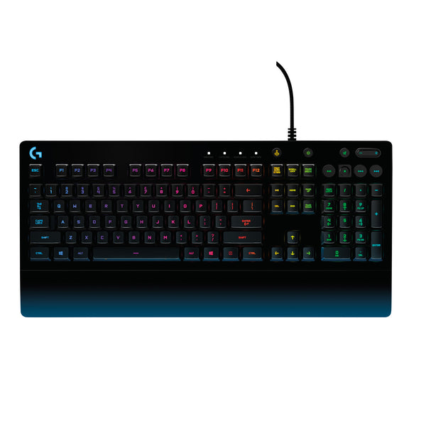 Logitech G G213 Prodigy tastatur Spil USB AZERTY Belgisk Sort