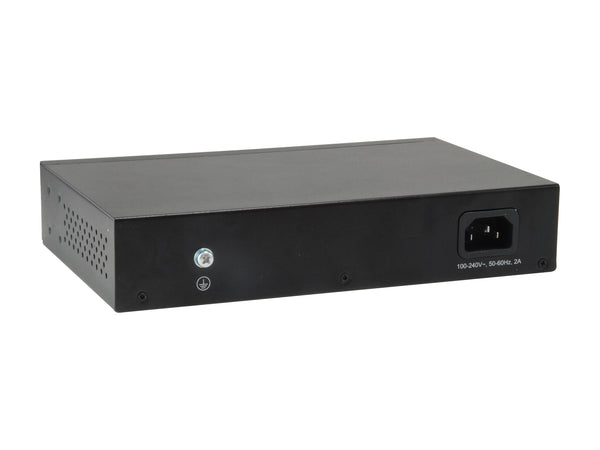 LevelOne GEP-1051 netværksswitch Administreret L2/L3/L4 Gigabit Ethernet (10/100/1000) Strøm over Ethernet (PoE) Sort