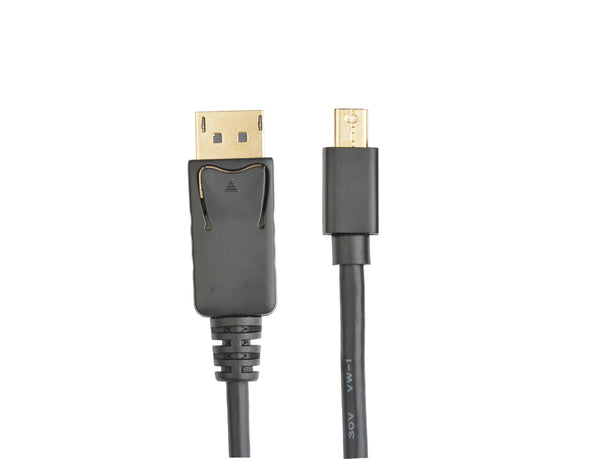 Prokord DP-MDP 0040 DisplayPort kabel 1 m Mini DisplayPort Sort