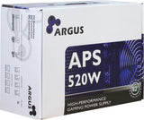 Inter-Tech Argus APS enhed til strømforsyning 520 W 20+4 pin ATX ATX Sort