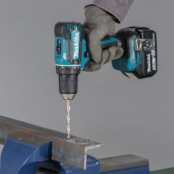 Makita DDF485RTJ bor 1900 rpm Nøglefri 1,7 kg