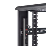 StarTech.com RK4236BKB stativ 42U Fritstående reol Sort