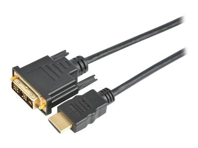 Prokord HDMI-D 0058 videokabel adapter 3 m HDMI Type A (Standard) DVI-D Sort