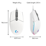 Logitech G 910-005797 mus Spil Højre hånd USB Type-A 8000 dpi