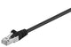 Goobay 68673 netværkskabel Sort 5 m Cat5e SF/UTP (S-FTP)