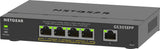 NETGEAR 5-Port Gigabit Ethernet High-Power PoE+ Plus Switch (GS305EPP) Administreret L2/L3 Gigabit Ethernet (10/100/1000) Strøm over Ethernet (PoE) Sort