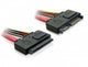 DeLOCK SATA Cable 0.2m SATA-kabel 0,2 m Rød