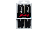 Kingston Technology FURY Beast 32GB 5600MT/s DDR5 CL36 DIMM (sæt med 2) Black