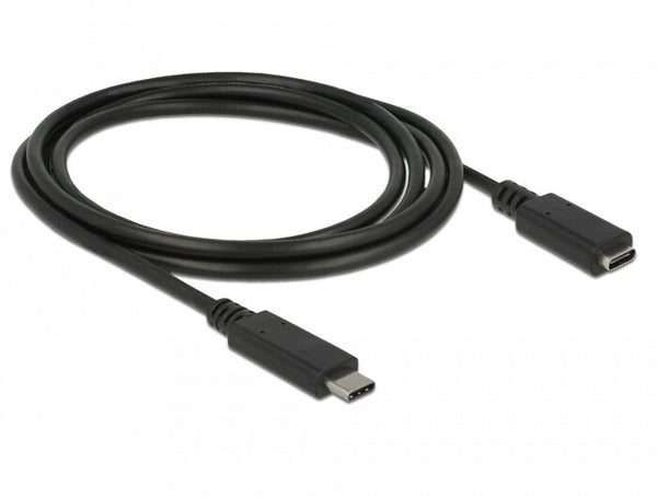 DeLOCK 85534 USB-kabel USB 3.2 Gen 1 (3.1 Gen 1) 1,5 m USB C Sort