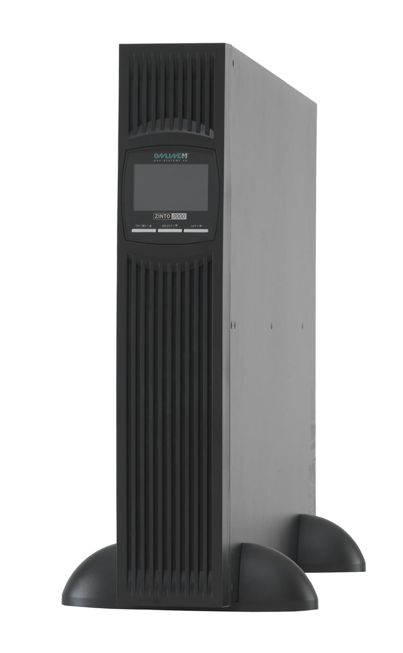 ONLINE USV-Systeme ZINTO 2000 UPS-enhed Interaktivt indgangsstik 2 kVA 1800 W 8 AC stikkontakt(er)