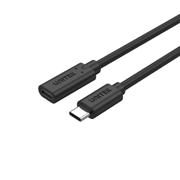 UNITEK C14086BK-1.5M USB-kabel USB 3.2 Gen 2 (3.1 Gen 2) USB C 10 Gbit/sek. Sort