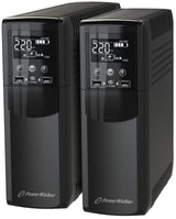 PowerWalker VI 1500 CSW UPS-enhed Interaktivt indgangsstik 1,5 kVA 900 W 4 AC stikkontakt(er)