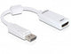 DeLOCK 61767 videokabel adapter 0,125 m DisplayPort HDMI Type A (Standard) Hvid