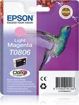 Epson Hummingbird Enkeltpakke, lys magenta T0806 Claria Photographic Ink