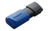 Kingston Technology DataTraveler 64 GB USB 3.2 Gen 1 Exodia M (sort + blå) - 2 stk.