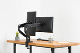 Digitus DA-90395 skærmbeslag og -stativer 81,3 cm (32") Skrivebord Sort